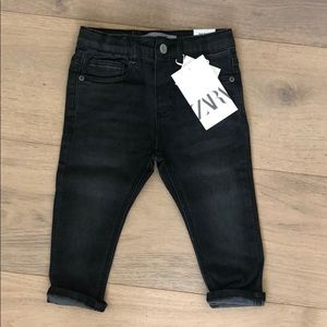 Zara boys black jeans